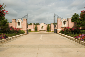 Brick Gated Entry