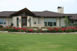 Custom Stone Landscape Border